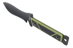 S.O.G Riptide HQ Edition 6.5" Fixed Blade Powder Coated Black/Green Polypropylene — view 2