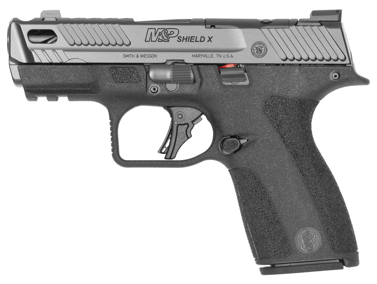 Smith & Wesson M&P9 Shield X PC Carry Comp 9mm 3.6" 13/15-Rd Optic-Ready Semi-Auto Pistol — view 2