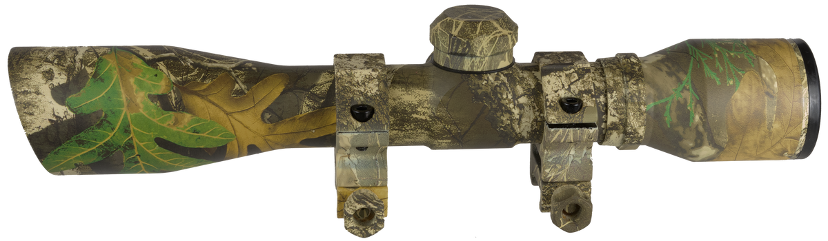 TruGlo 4x32mm Compact Crossbow Scope BDC Reticle w/Rings - Realtree Edge — view 2
