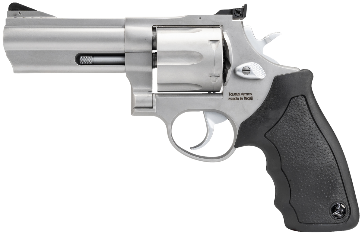 Taurus Model 44 44 Rem Mag 4" Ported 6-Shot DA/SA Large Frame Revolver - Matte Stainless — view 2