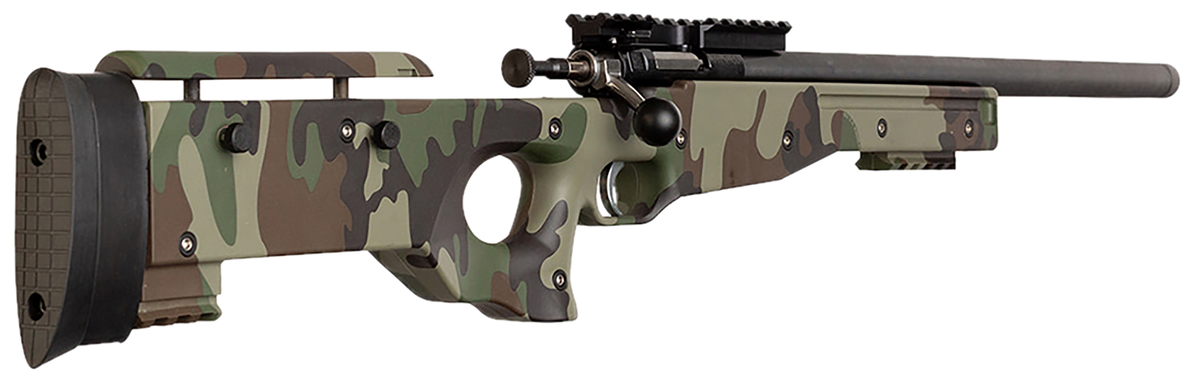 Crickett KSA2150-M81 Precision 22 LR 16.10" 1-Rd Bolt Action Rifle - M81 Woodland Camo — view 2