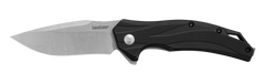 Kershaw Lateral 1645 3.1" Folding Drop Point w/Recurve Plain 8Cr13MoV Stonewashed - Gray GFN — view 2