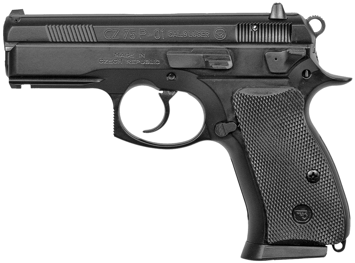 CZ P-01 Compact 9mm Luger 3.75" 10+1 DA/SA Pistol — view 2