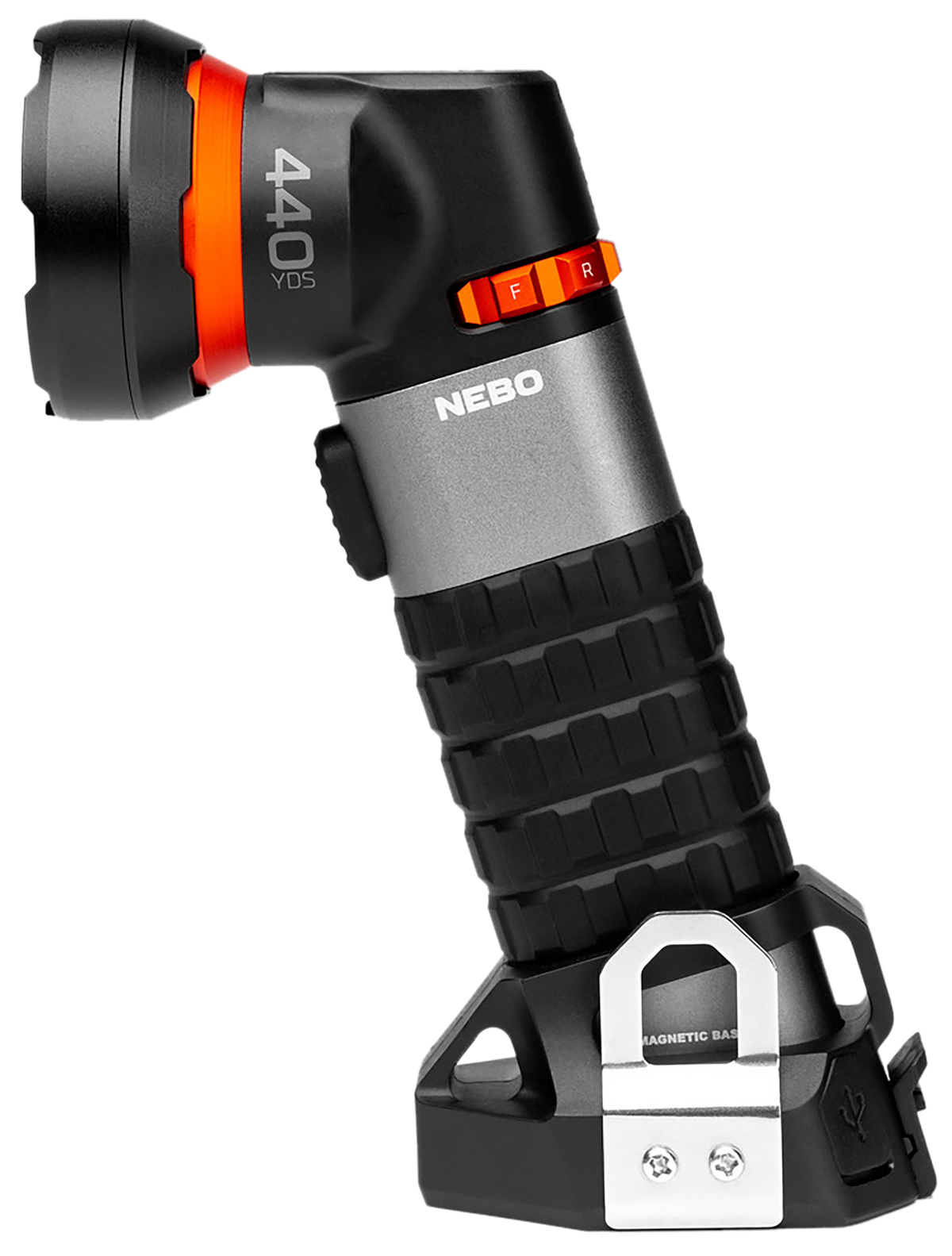 NEBO Luxtreme SL25R Spotlight 500 Lumen Rechargeable LED - Black — view 2