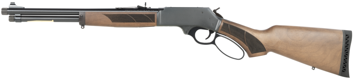 Henry H009PGR360 Protector Carbine 360 Buckhammer 16.5" 4+1 Lever-Action Rifle - Threaded Blued Barrel, Walnut Pistol-Grip Stock — view 2