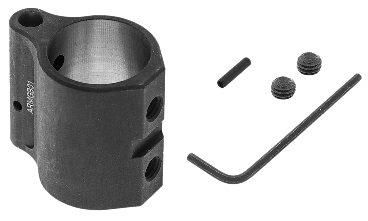 Leapers UTG AR-15 Micro Gas Block .750" Phosphate Steel 1.15" — view 2