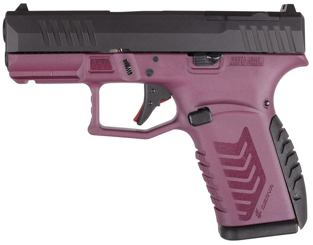 Derya Firearms DY9Z 9mm Luger 3.5" 15+1 Striker-Fired Pistol - Black Cherry — view 2