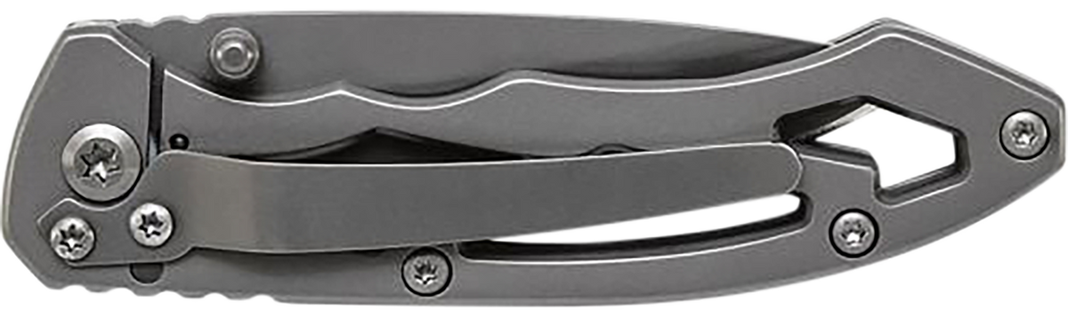 Smith & Wesson Knives CK400CP Skeletonized 2.20" Folding Drop Point Plain Stainless Steel — view 2