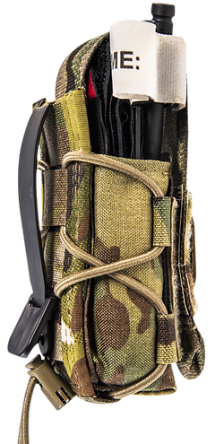 High Speed Gear TACO Tourniquet Pouch MultiCam Nylon MOLLE — view 2