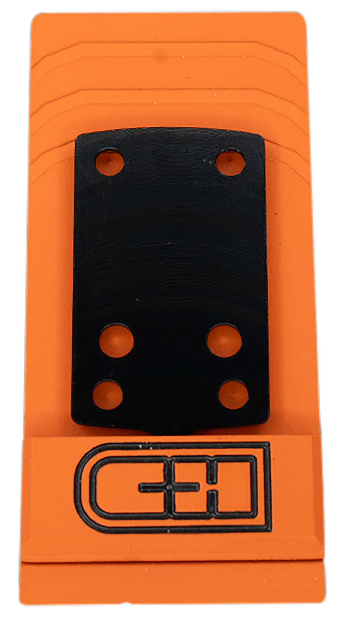 C&H Precision SAHCEPS Springfield Hellcat Optic Adapter Plate - Holosun EPS/EPS Carry Footprint - Black Anodized — view 2