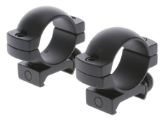TruGlo Lightweight Scope Rings 1" Medium Matte Black - Picatinny/Weaver — view 2