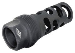 Yankee Hill 4405MB28 sRx Q.D. Muzzle Brake Long 9mm 1/2x28 Black Phosphate Steel — view 2