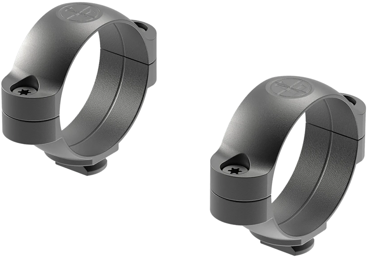 Leupold Dual Dovetail 35mm Medium 2-Piece Matte Black Steel Scope Rings — view 2