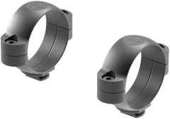 Leupold Dual Dovetail 35mm Medium 2-Piece Matte Black Steel Scope Rings — view 2