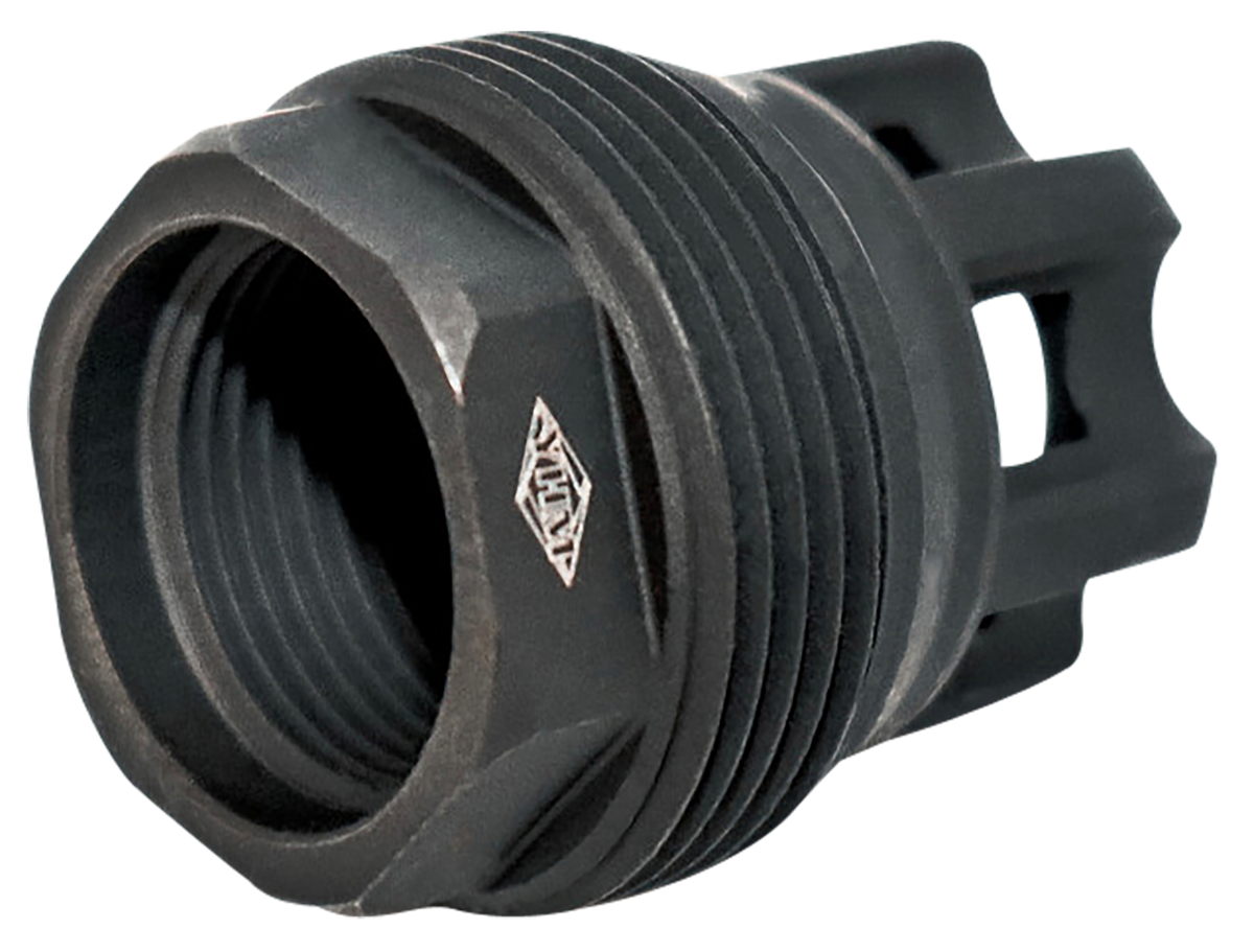 Yankee Hill 4401MB28 sRx QD Mini Muzzle Brake 9mm 1/2x28 Black Phosphate Steel — view 2