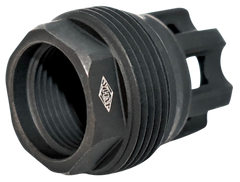 Yankee Hill 4401MB28 sRx QD Mini Muzzle Brake 9mm 1/2x28 Black Phosphate Steel — view 2