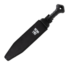 S.O.G Phantom Strike Machete II HQ 12.6 in Modified Drop Point Plain 420 SS - Black Nylon Handle — view 2