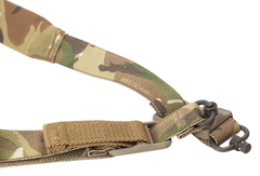 Blue Force Gear Vickers 221 1.25" 2-to-1 Padded Push Button Sling 57"-67" MultiCam Cordura — view 2