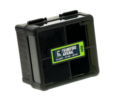 Frankford Arsenal Hinge-Top Ammo Box 100-Round 204 Ruger / 223 Rem / 300 Win Mag Black Polymer — view 2