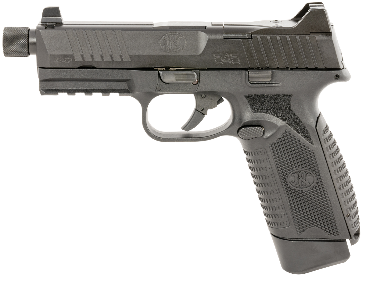 FN 545 Tactical 45 ACP 4.71" 15+1/18+1 Semi-Auto Pistol — view 2
