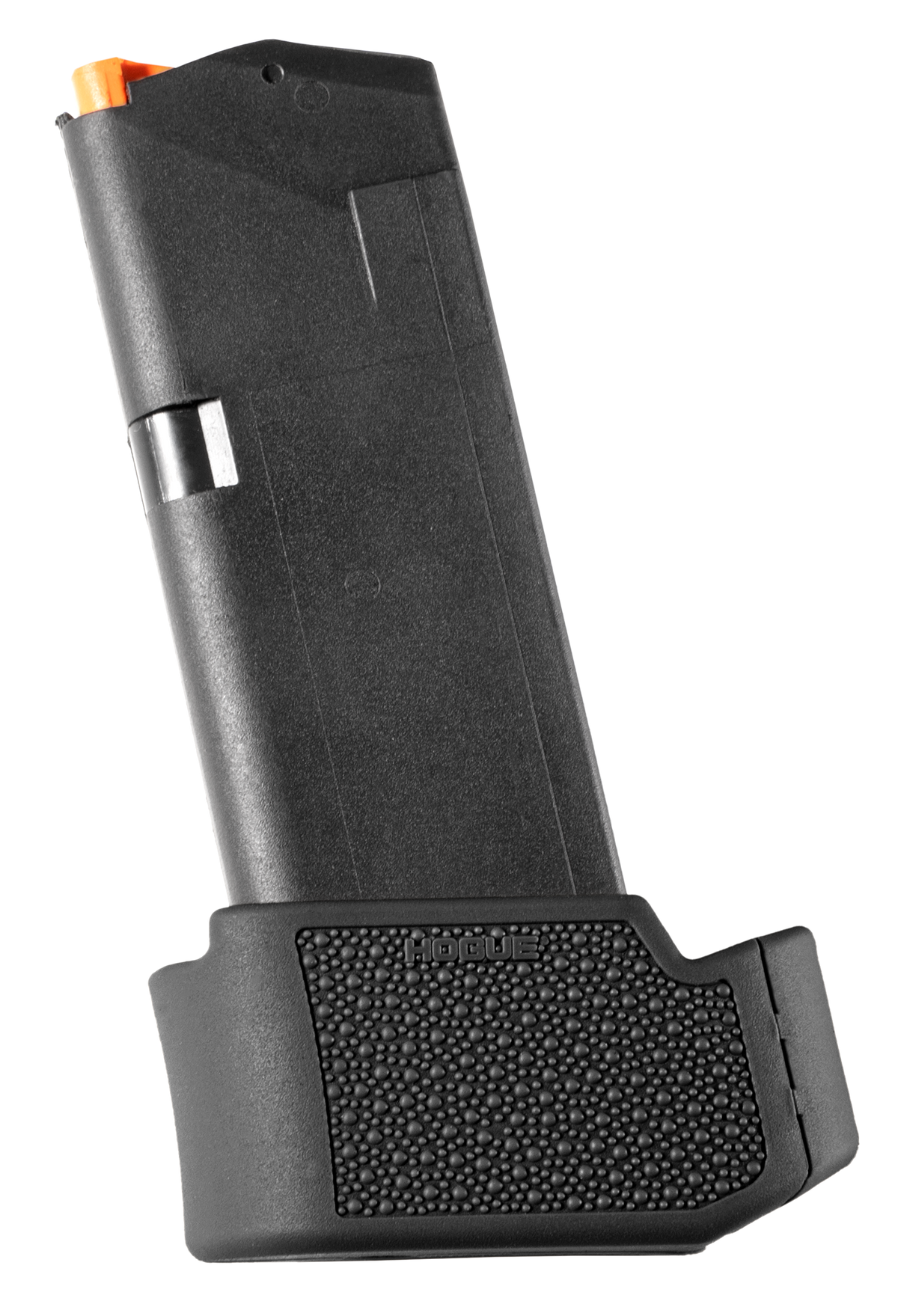 Hogue 18610 OverMolded Rubber Grip Extension Base Pad for Glock 19 10/15-Rd Magazines - Black — view 2