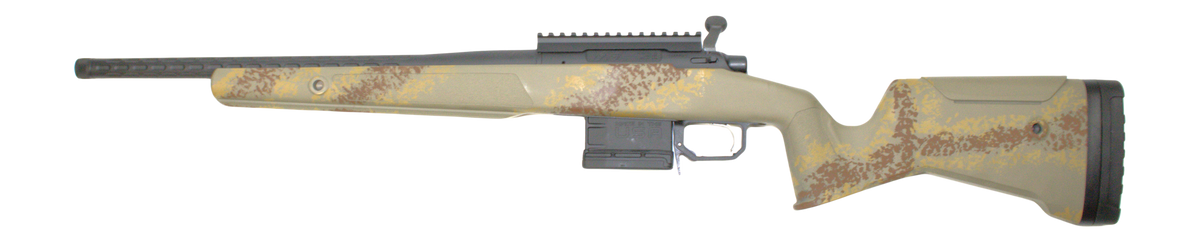 Great Lakes Firearms Sub-One .308 Win 18" Bolt Action Rifle - Lichen Tan / Stainless — view 2
