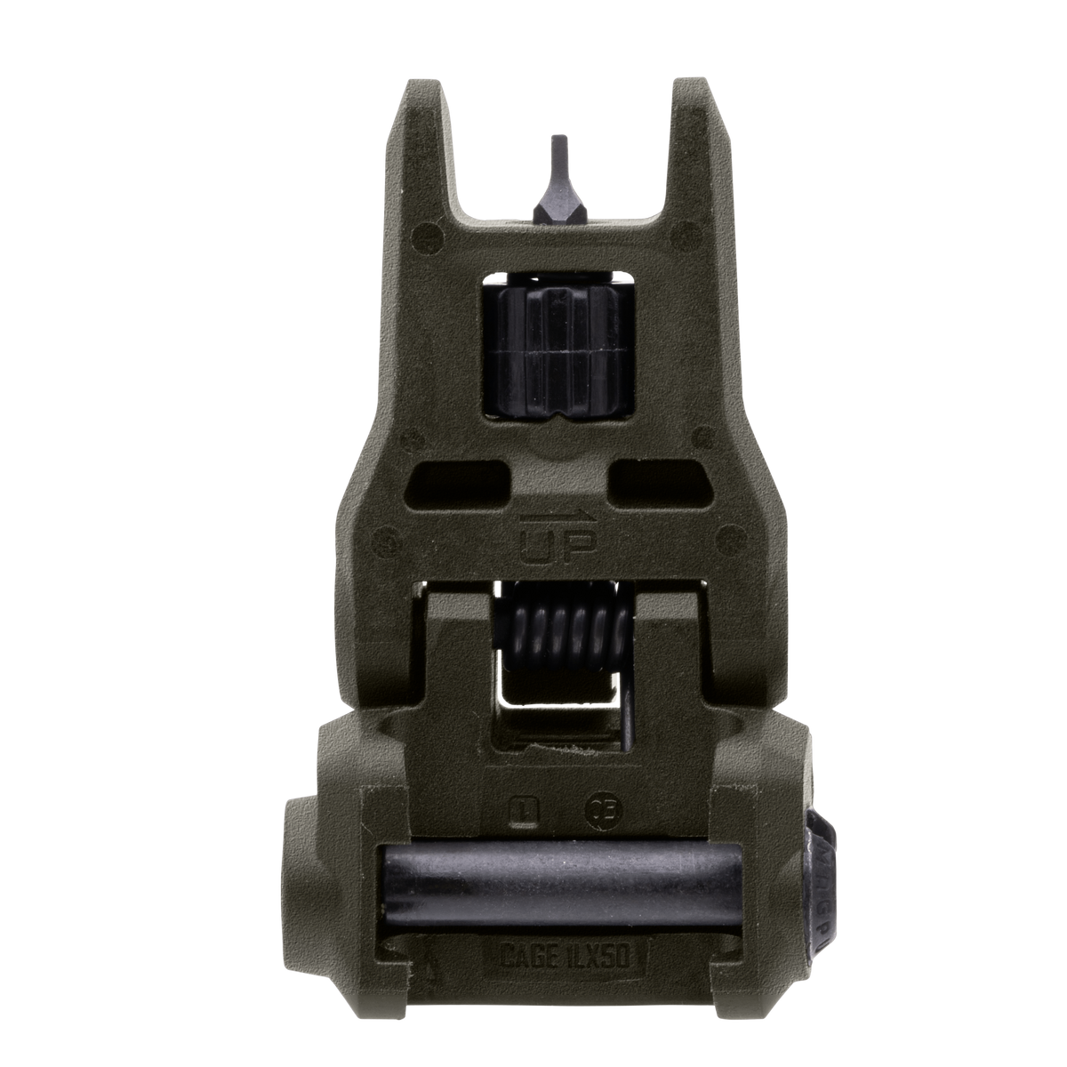 Magpul Industries MBUS 3 Front Sight OD Green Flip-Up AR-10/AR-15/M4/M16/M110/SR-25 — view 2