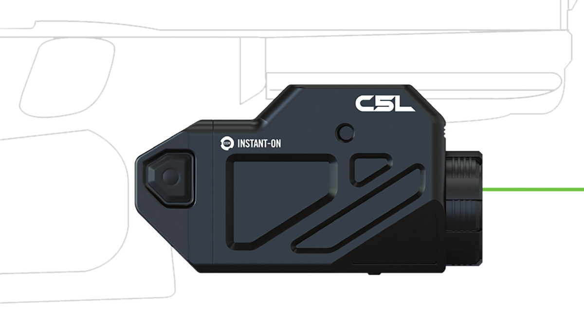 Viridian C5L with SAFECharge C Series Black 650 Lumens White/Green Laser - Universal Glock/Sig Sauer/S&W — view 2