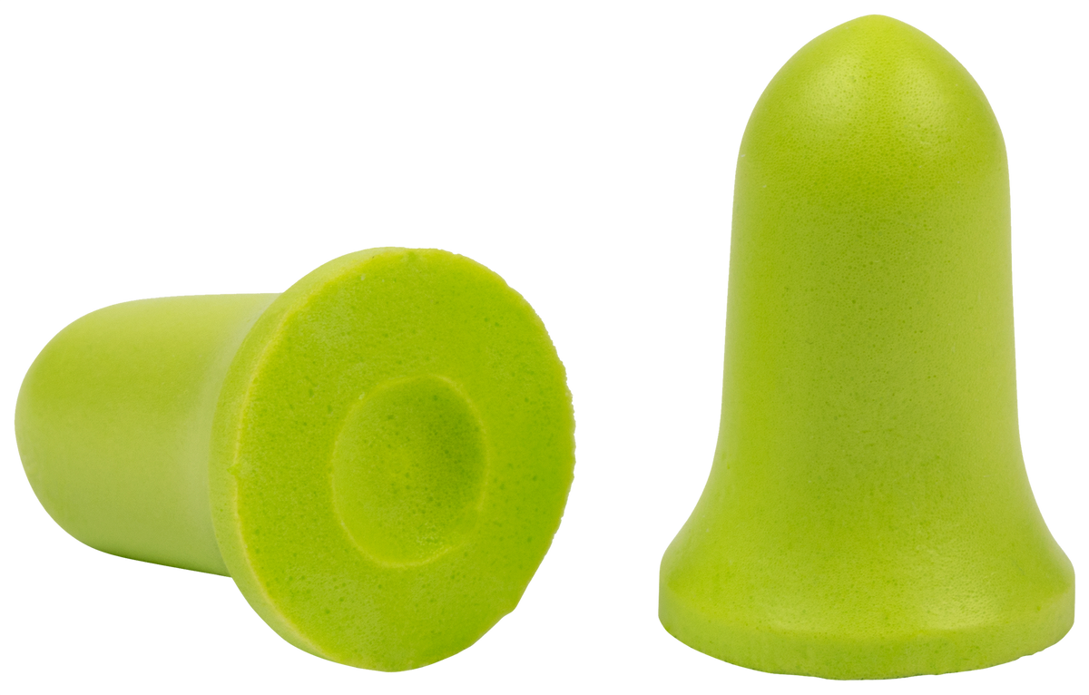 Allen 4136 ULTRX Tapered Foam Ear Plugs 32 dB NRR Lime Green 6 Pair — view 2