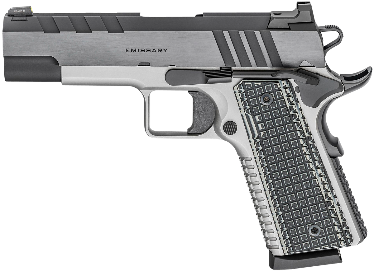 Springfield Armory 1911 Emissary 45 ACP 4.25" 8+1 Semi-Auto Pistol — view 2