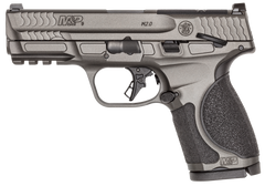 Smith & Wesson M&P 9 M2.0 Metal Compact 9mm Luger 4" 15+1 Semi-Auto Pistol - Tungsten Gray, Optic Ready, Thumb Safety — view 2