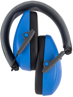 Allen 4175 ULTRX Slim Profile 23 dB Blue Youth Earmuffs — view 2