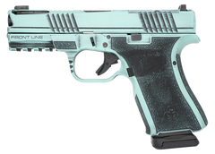Black Rain Ordnance Frontline+ 9mm 4" 15+1 Semi-Auto Pistol - Robin's Egg Blue Battleworn — view 2