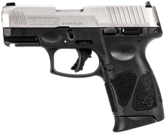 Taurus G3C 40 S&W 3.26" 10+1 Semi-Auto Pistol - Matte Stainless Slide, Black Polymer Frame — view 2