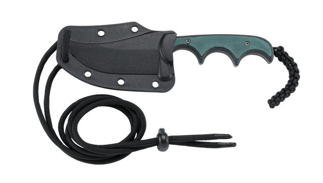 Columbia River CRKT 2379C Minimalist Persian 2.76" Fixed Plain Edge 8Cr13MoV Green Handle — view 2