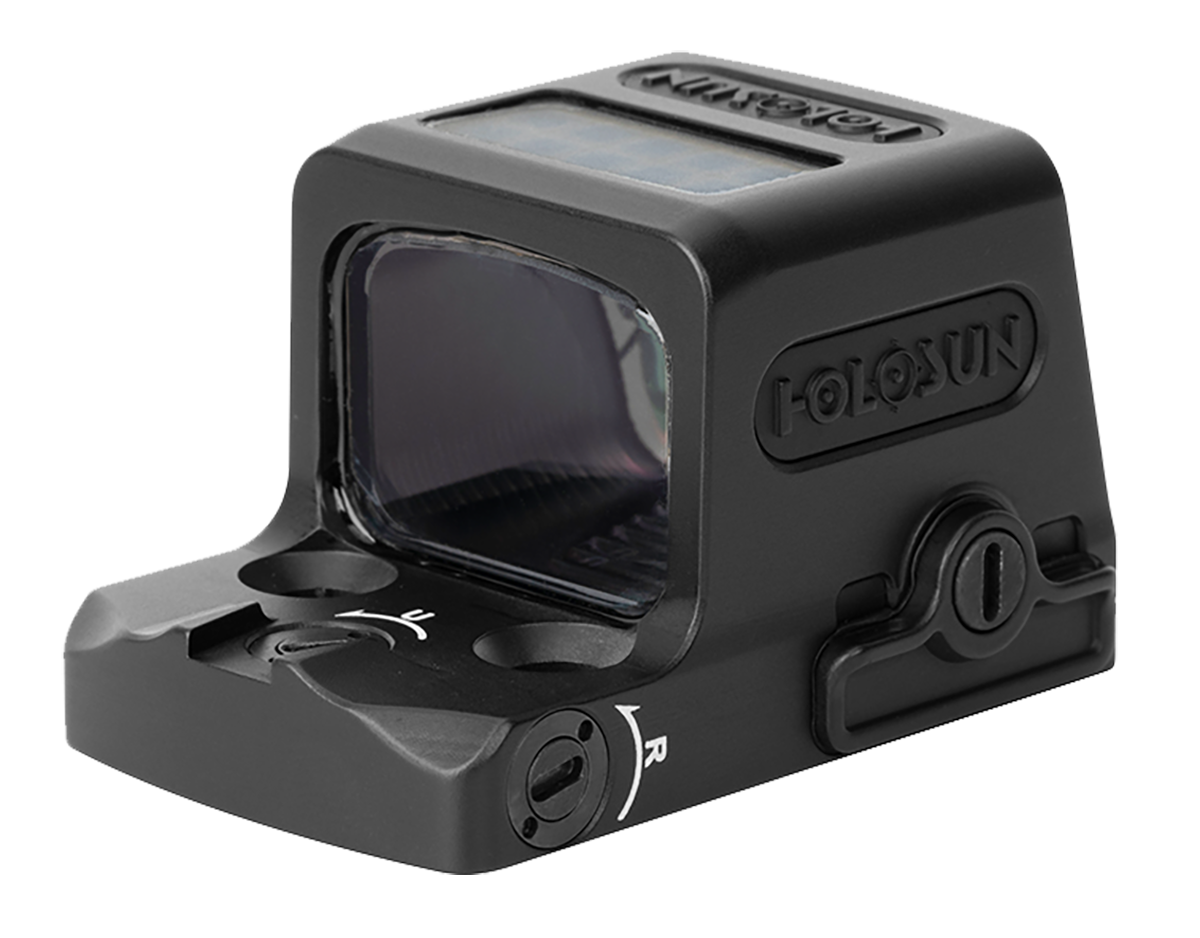 Holosun EPS Carry GR-MRS 1x 0.58\"x0.77\" 2 MOA Green Dot/32 MOA Circle Pistol Sight - Black Anodized — view 2