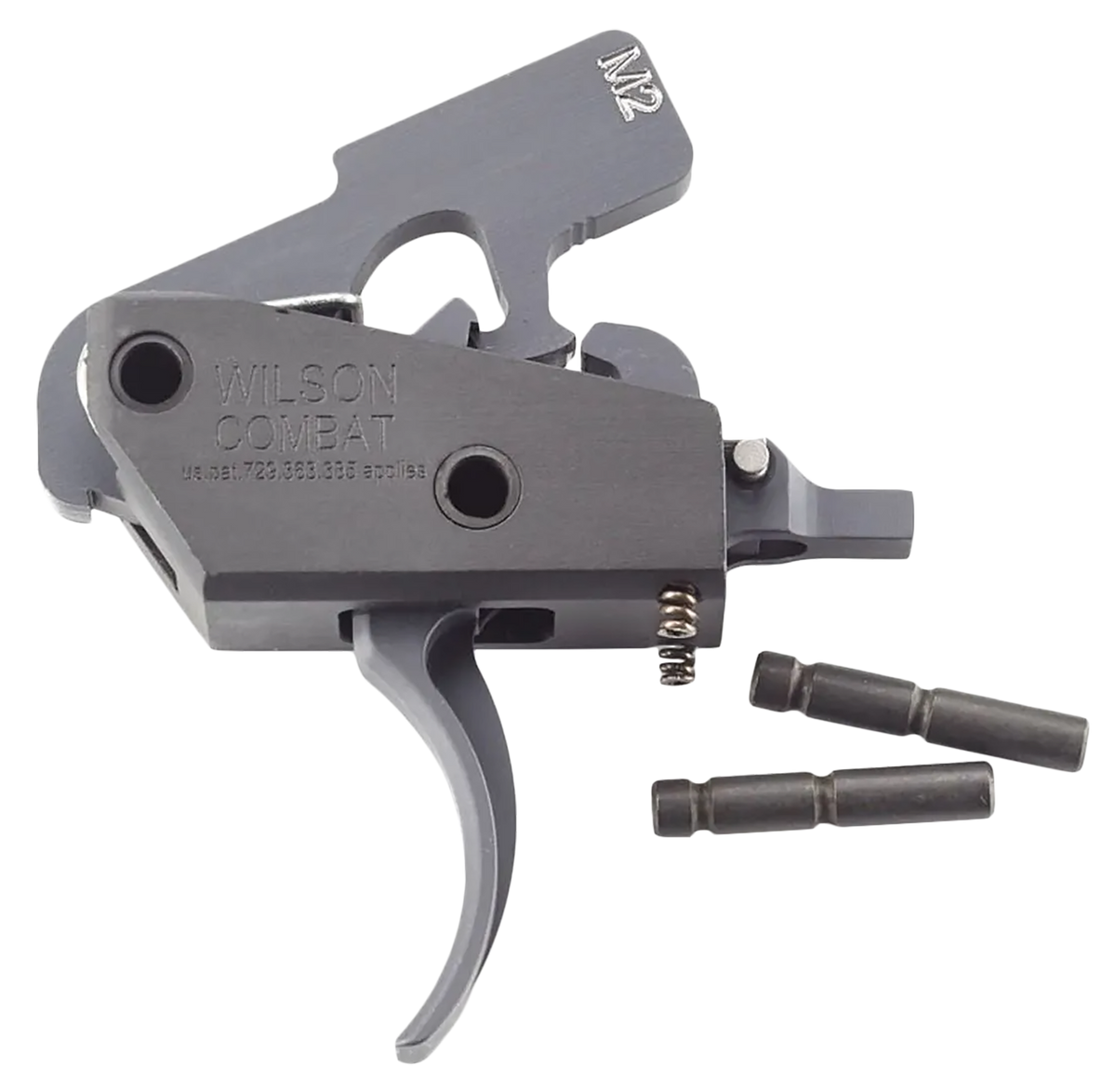 Wilson Combat AR-15 Tactical Trigger Unit Two-Stage Curved Steel Trigger - Black — view 2