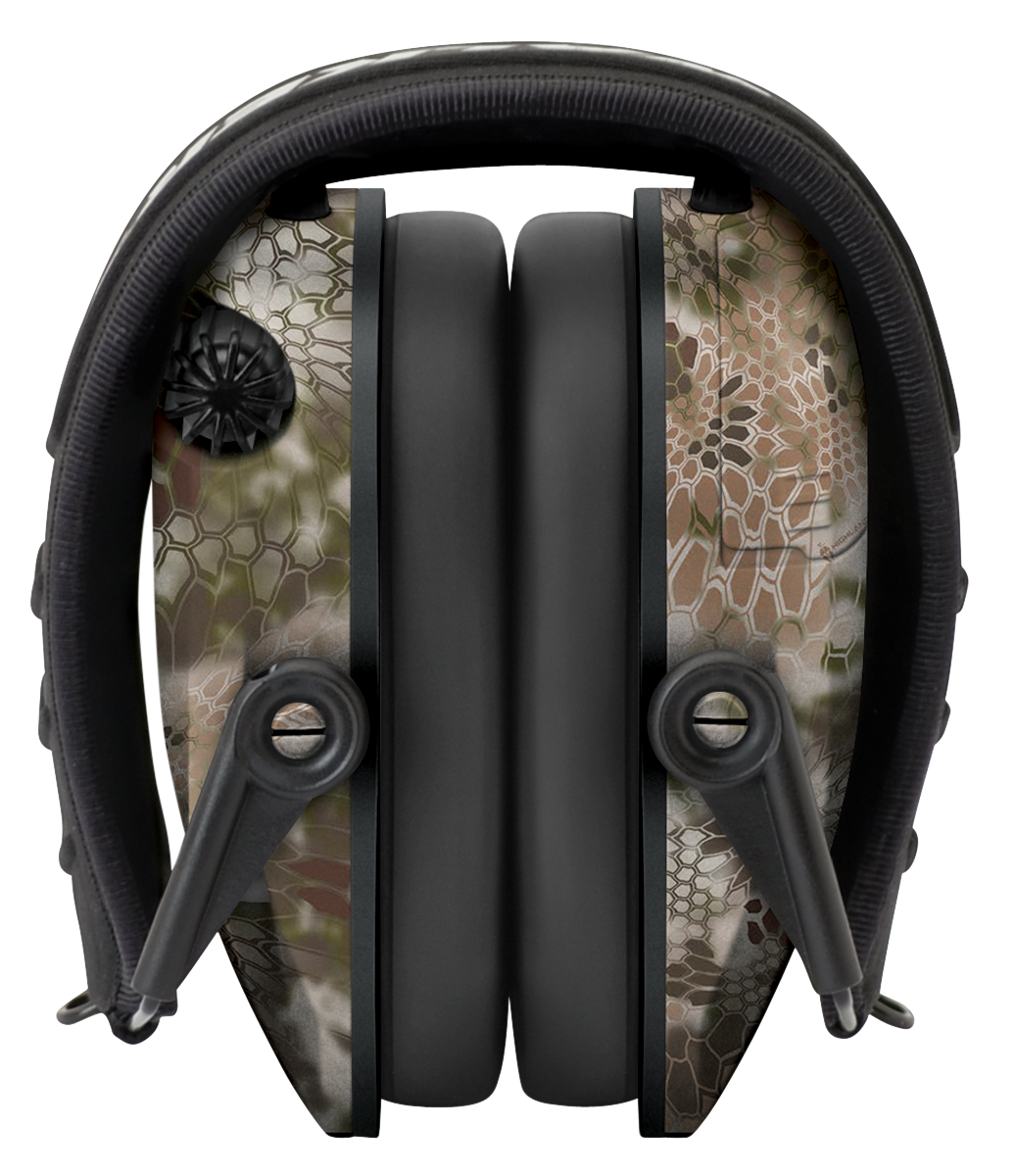 Walkers Game Ear Razor Slim Electronic Muff 23 dB Over the Head Kryptek Highlander/Black Polymer — view 2