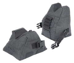 Allen 18417 Eliminator Prefilled Front and Rear Shooting Rest Bag Set - Gray Polyester - Side Release Buckles — view 2
