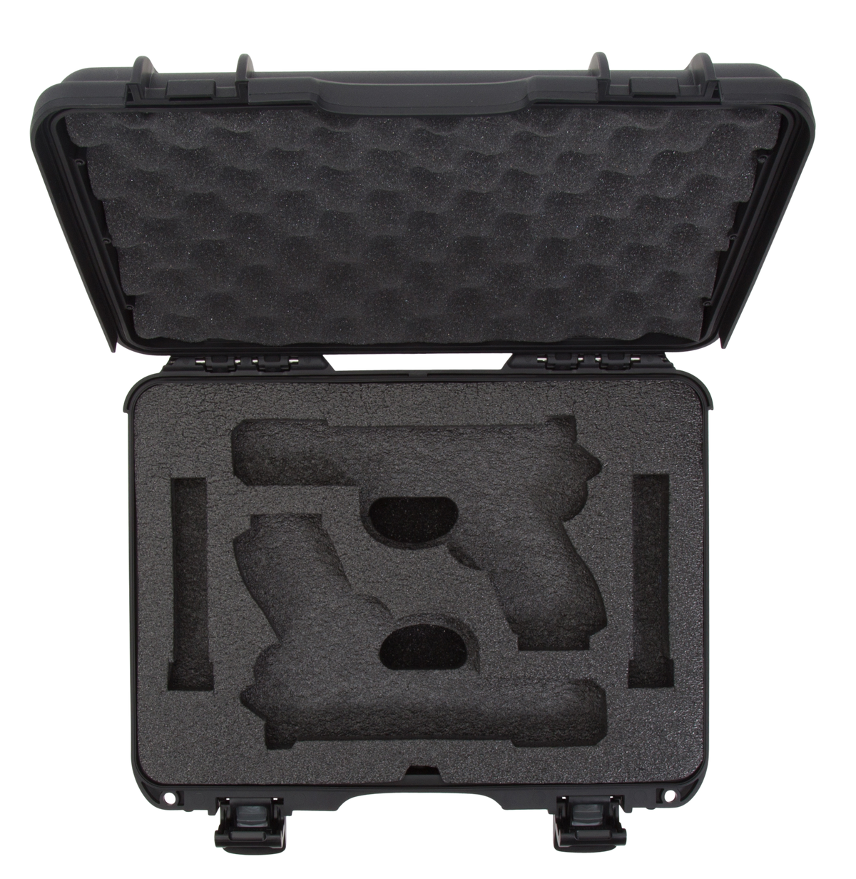 Nanuk 910 2-Up Pistol Case Black Polymer - Holds 2 Glock — view 2