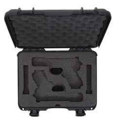 Nanuk 910 2-Up Pistol Case Black Polymer - Holds 2 Glock — view 2