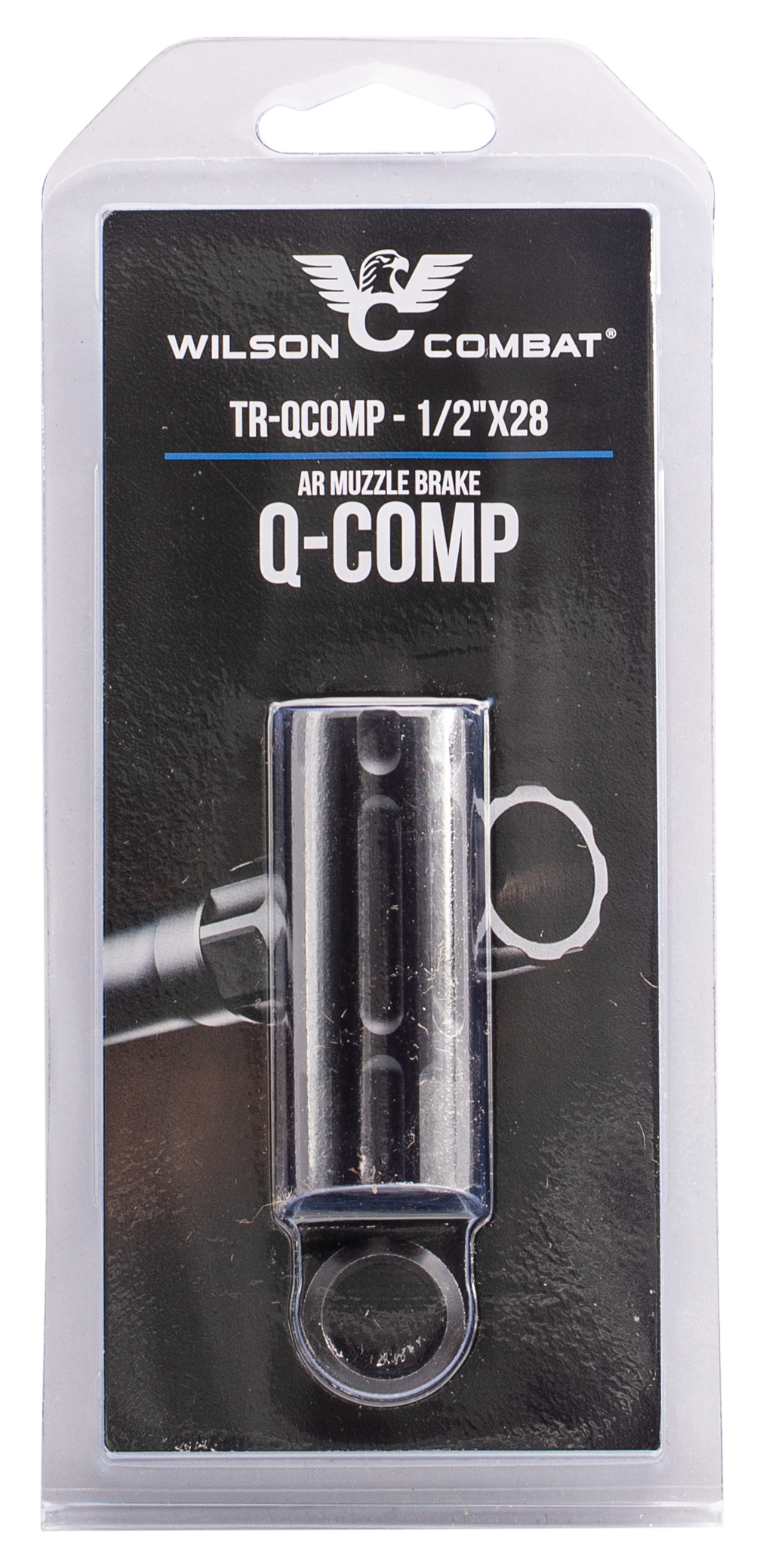Wilson Combat Q-Comp Muzzle Brake 5.56x45mm NATO 1/2x28 Melonite QPQ Steel — view 2