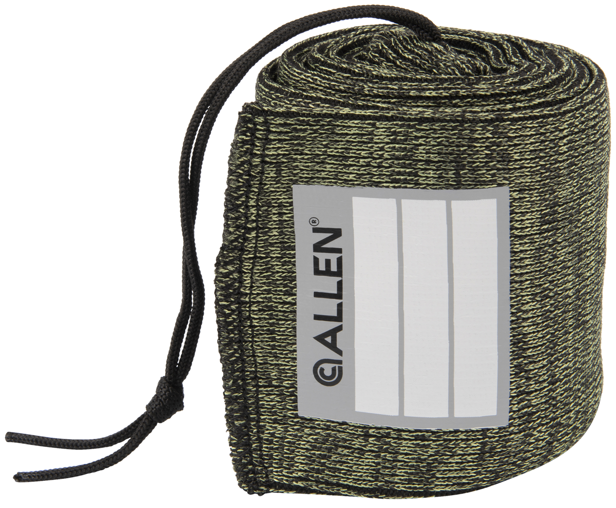 Allen 13171 Stretch Knit Gun Sock 52" Green Silicone-Treated Knit - Holds Rifles w/Scope or Shotguns — view 2