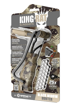 Barnett Outdoors Black Widow Hunter 38 Cal Slingshot — view 2