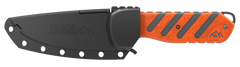 Outdoor Edge Razor HTX 3.50" Fixed Blade Plain 420J2 SS Orange/Gray Handle — view 2