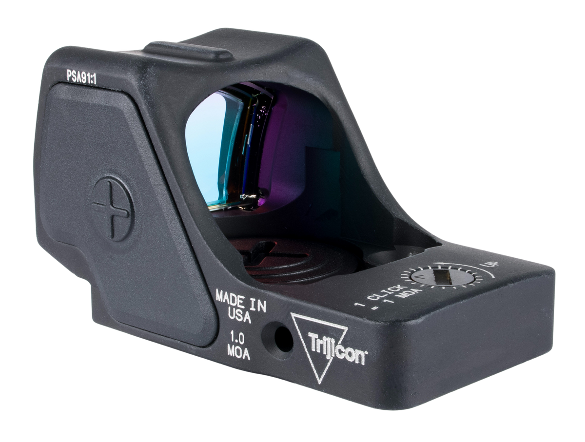 Trijicon RMR HD 1 MOA Red Dot / 55 MOA Circle Pistol Optic - Matte Black — view 2