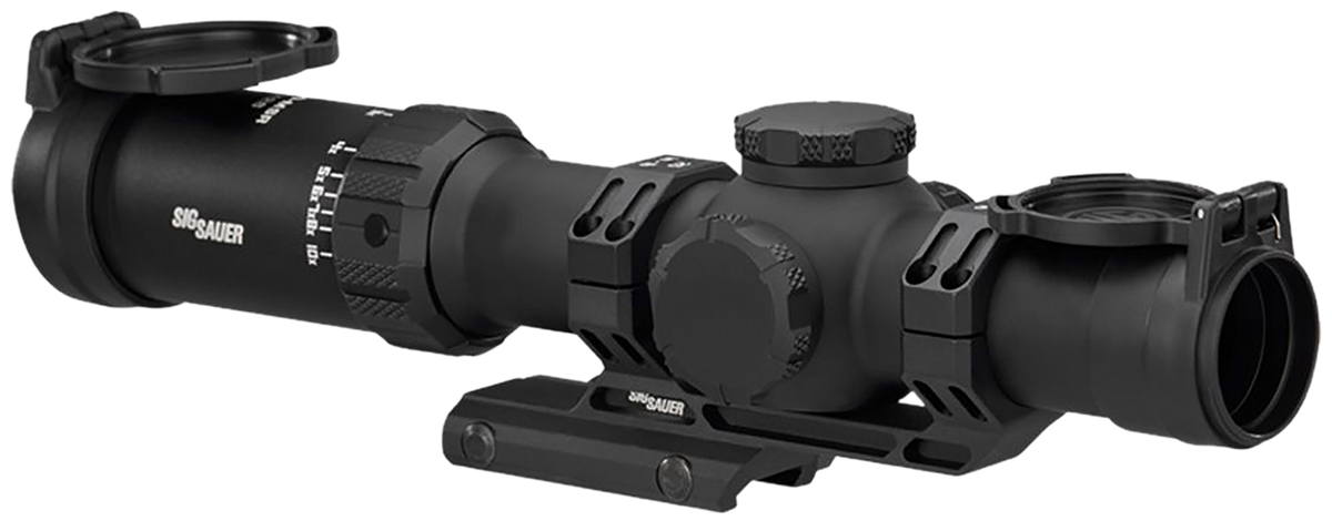 Sig Sauer Electro-Optics Tango-MSR Compact 1-10x24mm 30mm Tube FFP Illuminated BDC-10 Riflescope — view 2