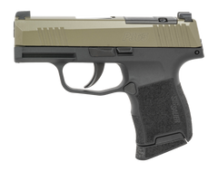 Sig Sauer P365 9mm Luger 3.10" 10+1 Micro-Compact Pistol - Moss Green Slide, RMSc Footprint — view 2