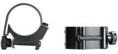 Weaver Mounts 49121 Detachable Top Mount 30mm Low Quick Detach Rings - Matte Black Aluminum — view 2