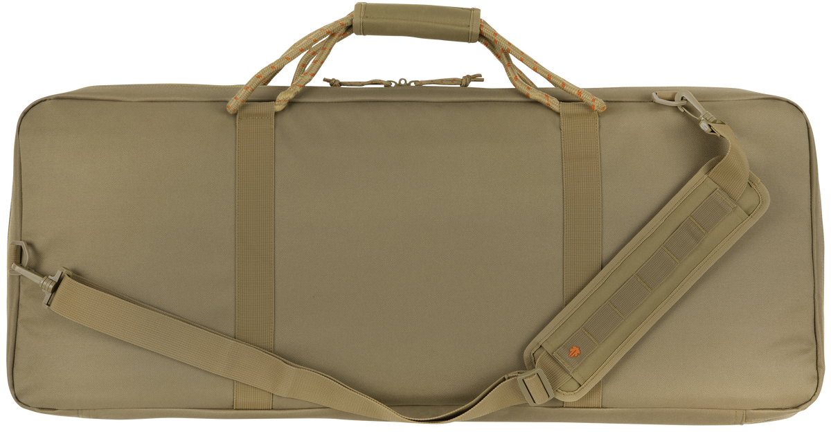 Tac Six 10830 Squad 32" Tactical Rifle Case Coyote 600D Polyester Lockable — view 2